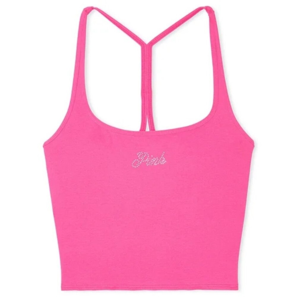 🩷Victoria’s Secret PINK Cotton Bling Tank Top XXL🩷